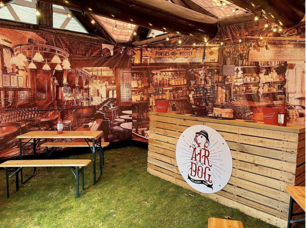 Inflatable Pub with Bar & More