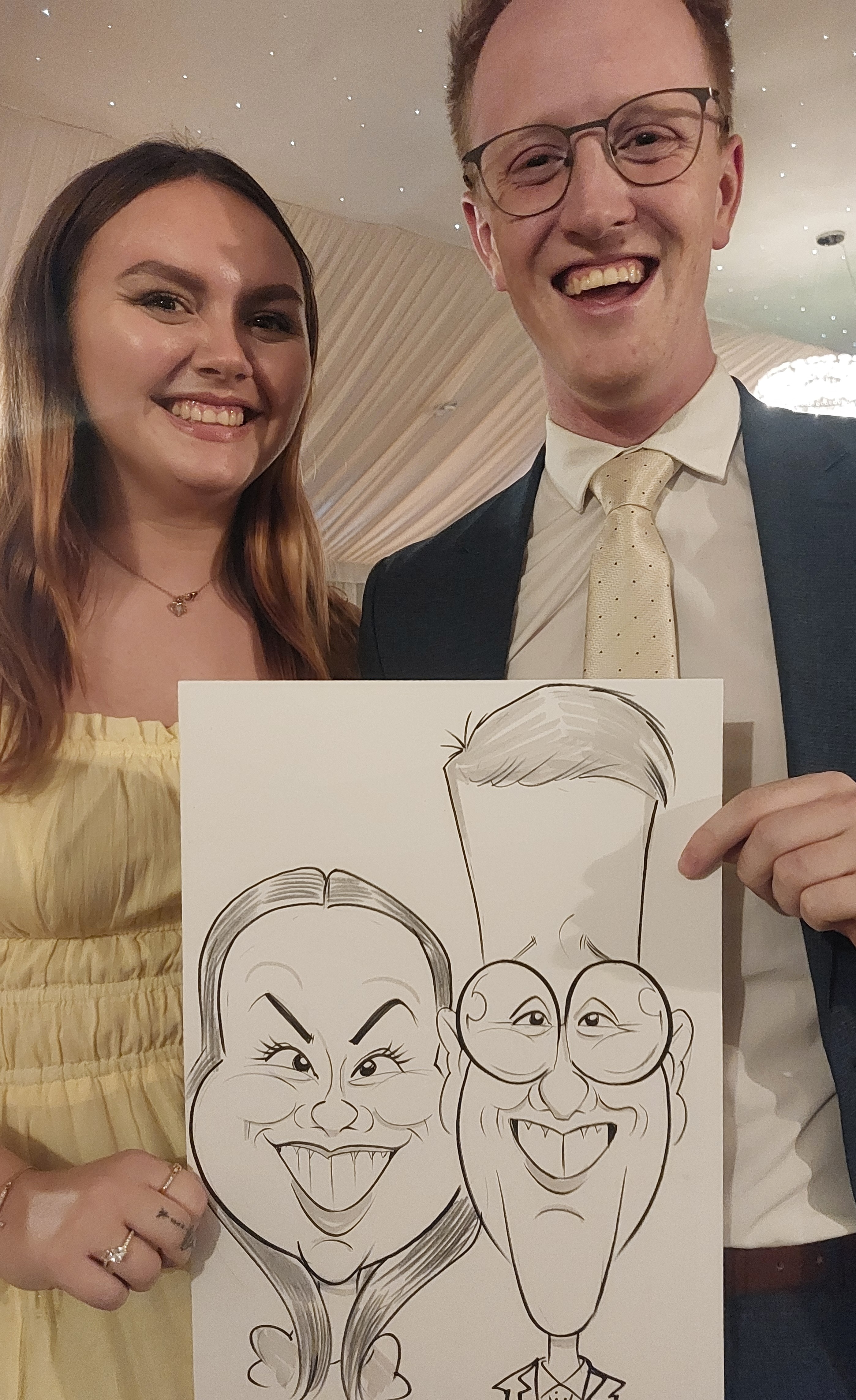 Caricature Artist to Entertain Your Guests