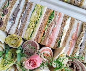 Luxury sandwich tray delivery