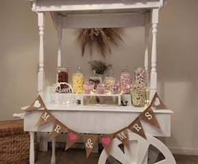Fully Loaded & Decorated Sweets & Candies Cart