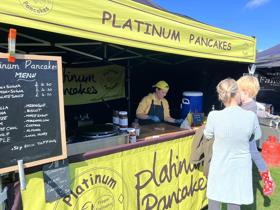 Quality Sweet Pancakes/Crepes, Local Ingredients, Cooked with Flair