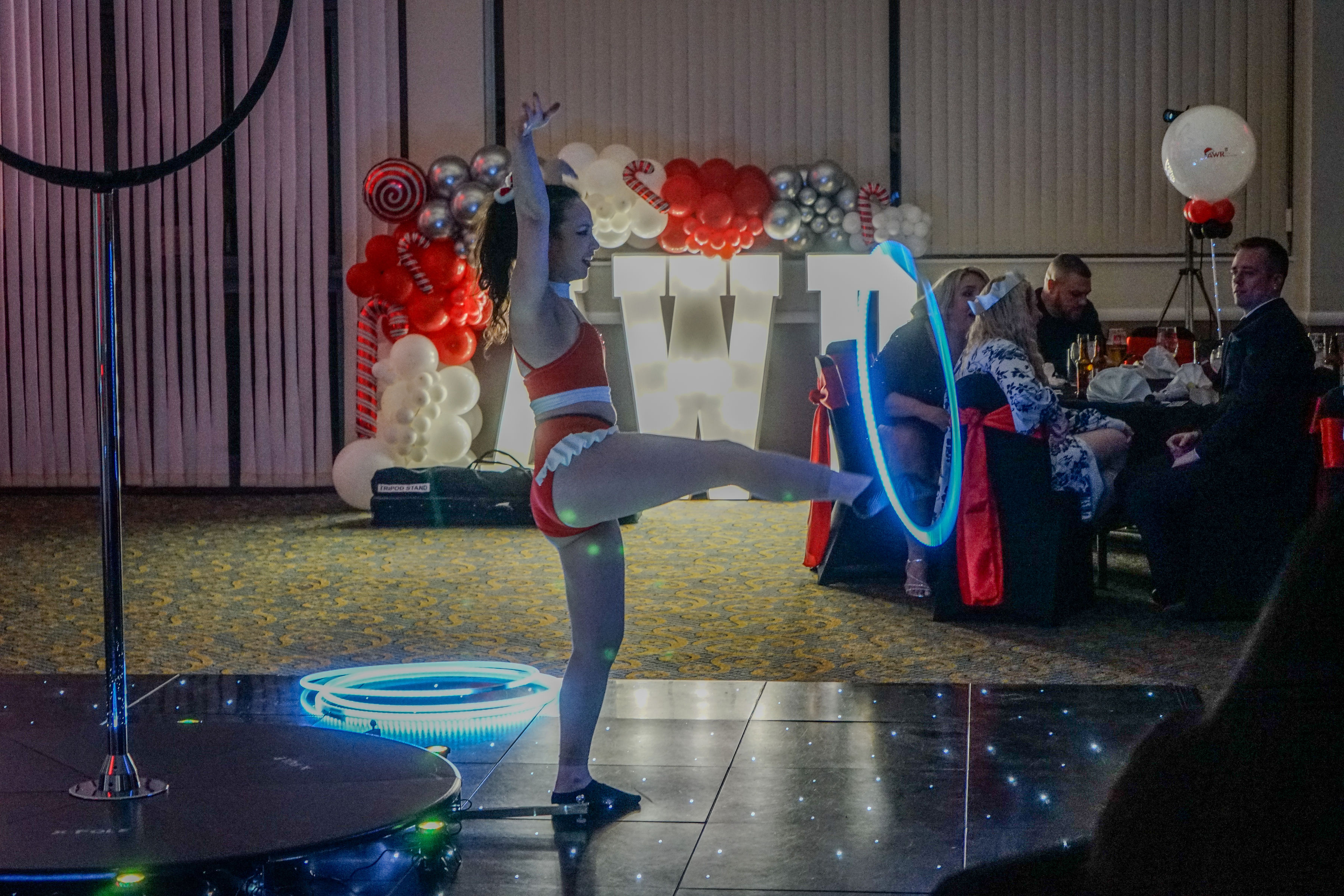 LED Multi Hula Hoop Performer