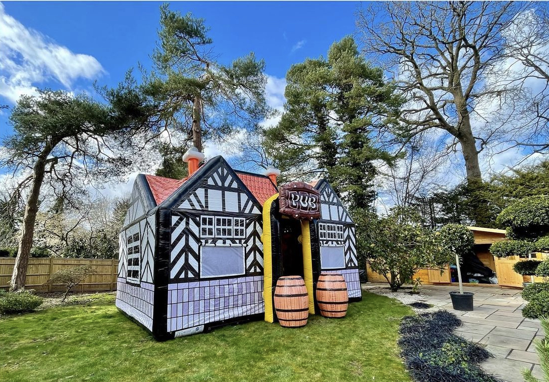 Inflatable Pub with Bar & More