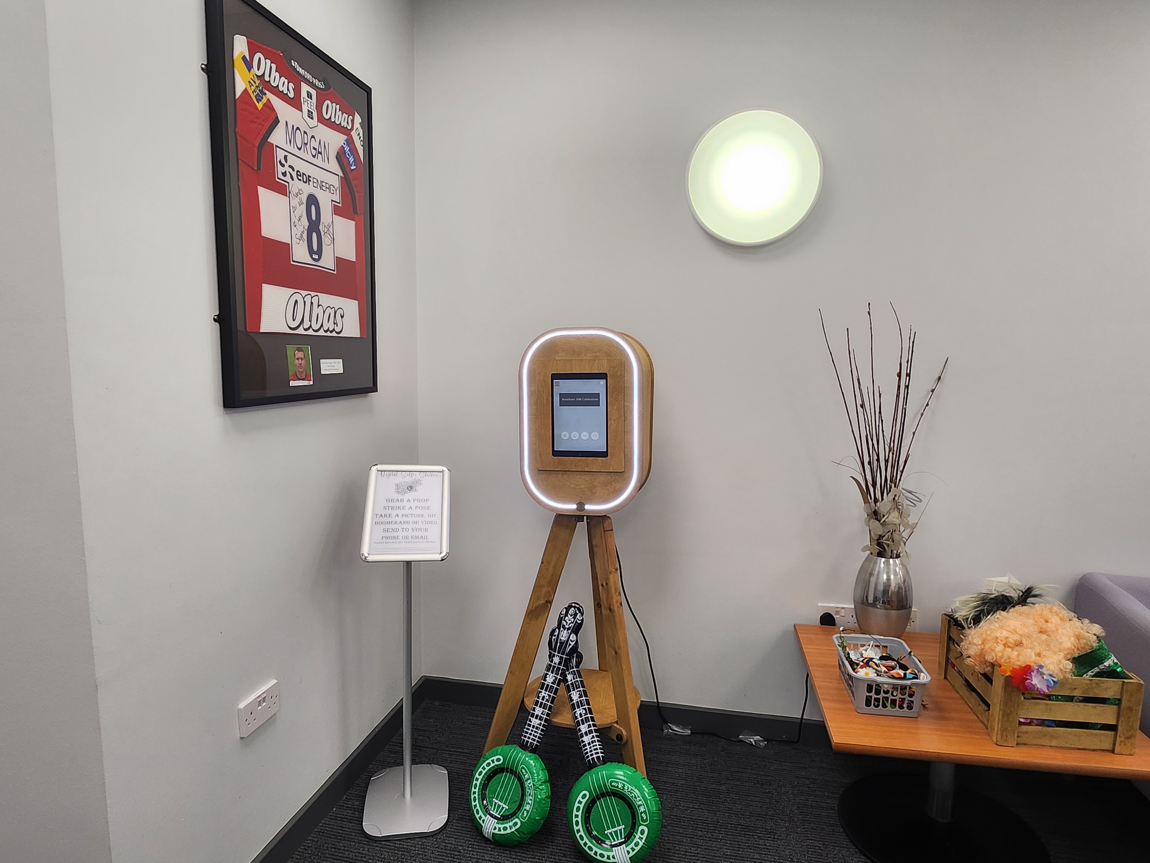 Instant Sharing With Our Rustic Selfie Pod