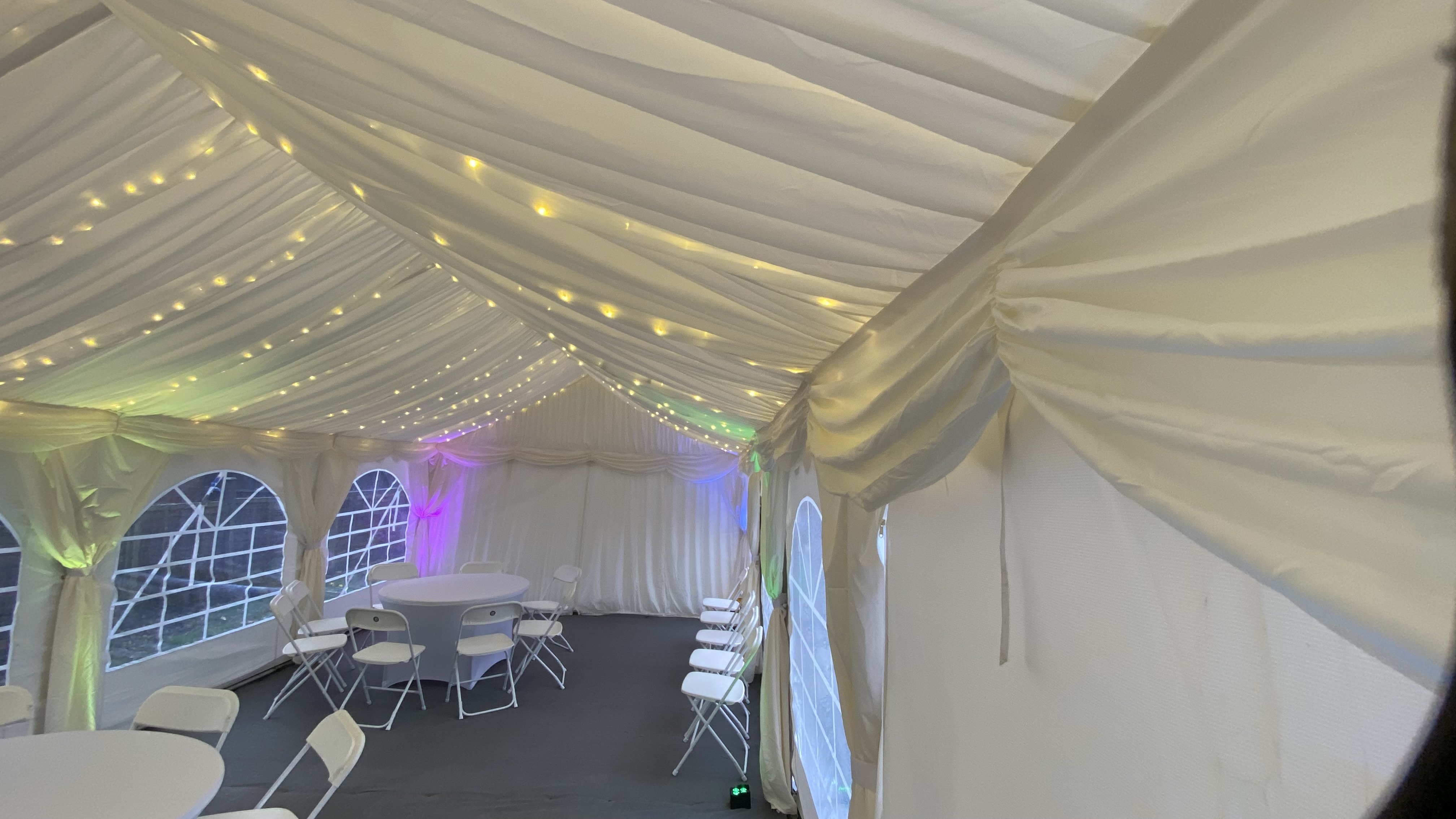4m x 6m Marquee - A Properly Splendind Party Pavilion