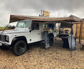 Land Rover Bar with Finest Craft Drinks