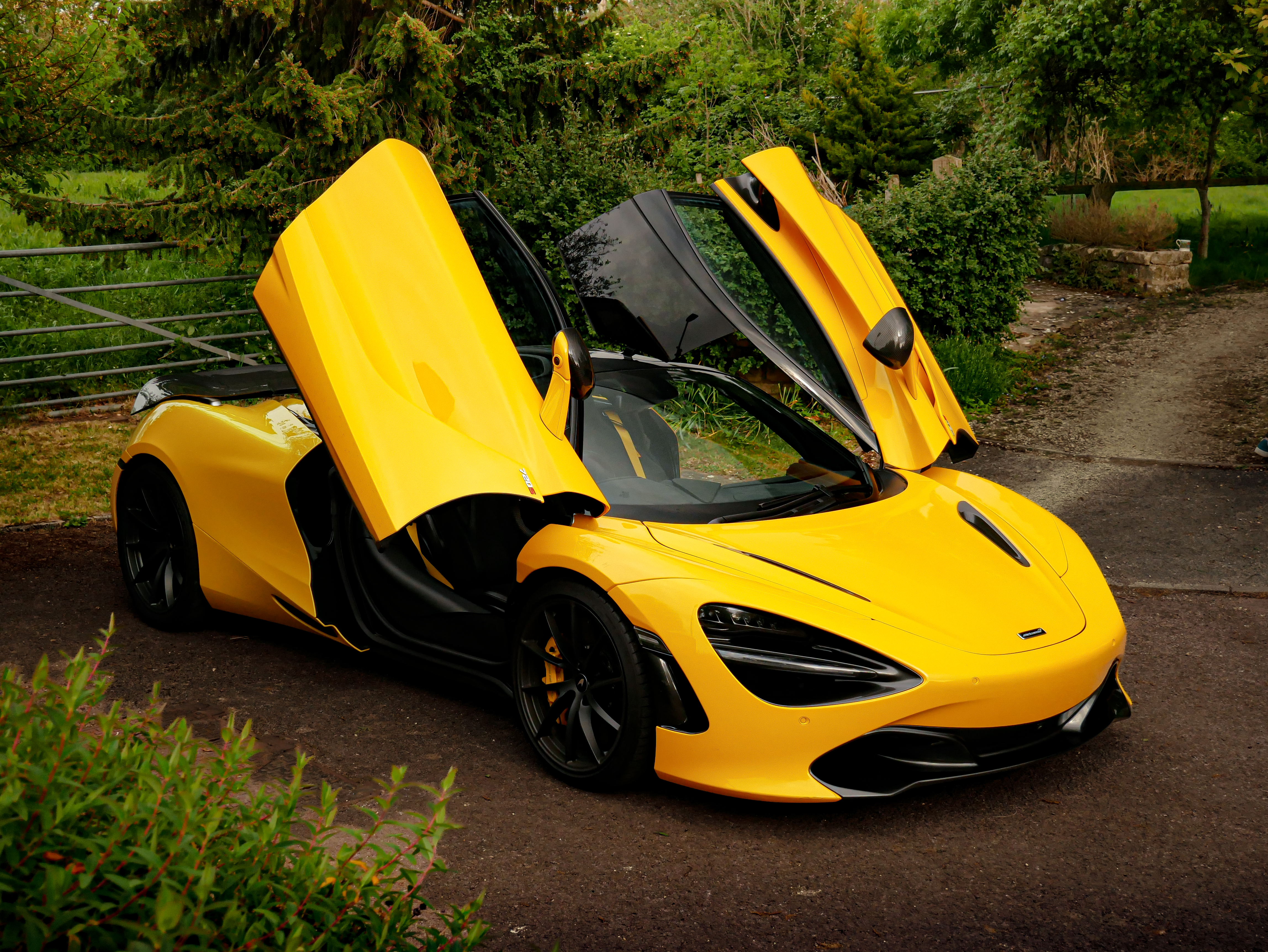Arrive in Style in a Stunning Volcanic Yellow 720S