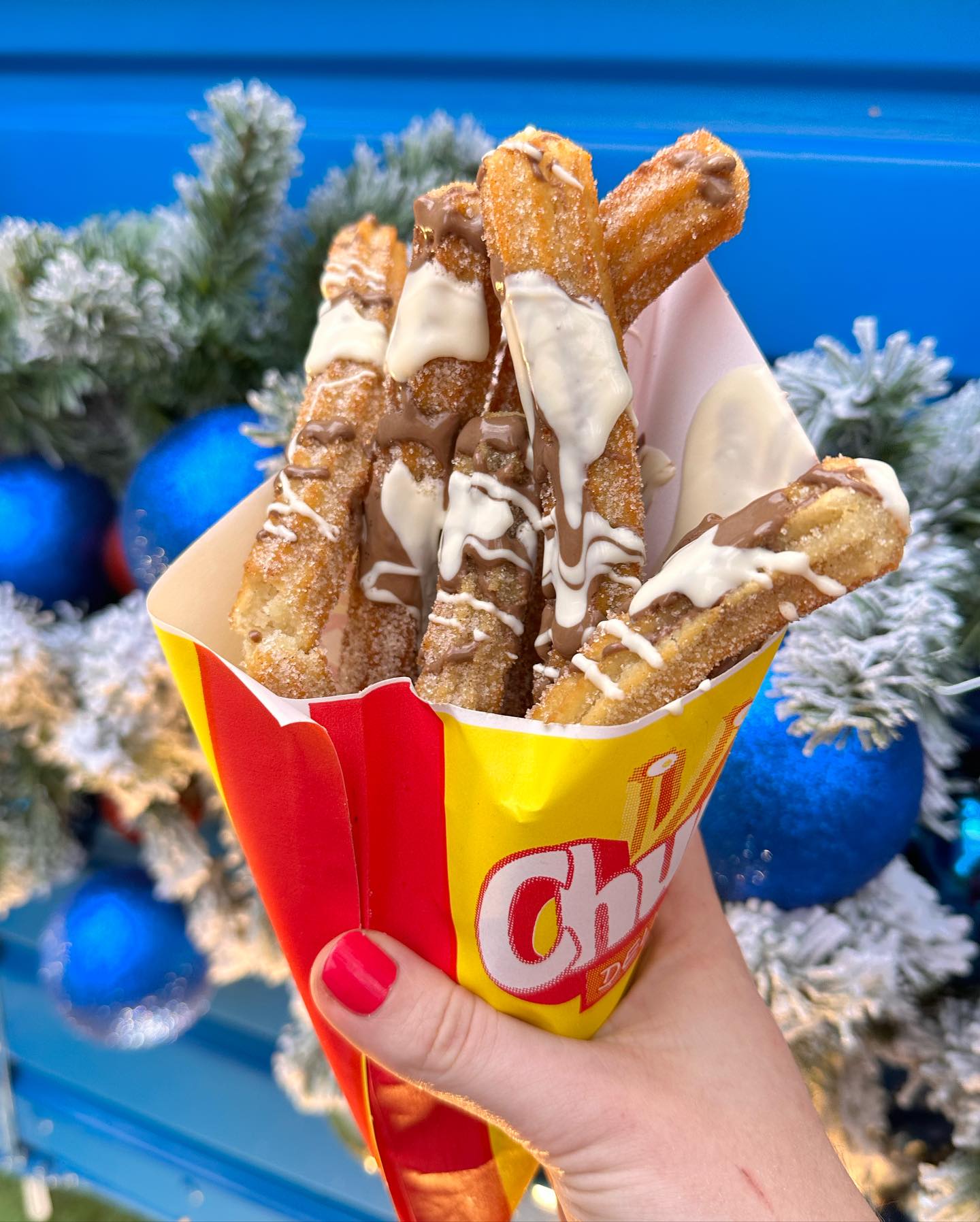 Churros Time HY Van Serving Unlimited Hot Fresh Spanish Churros