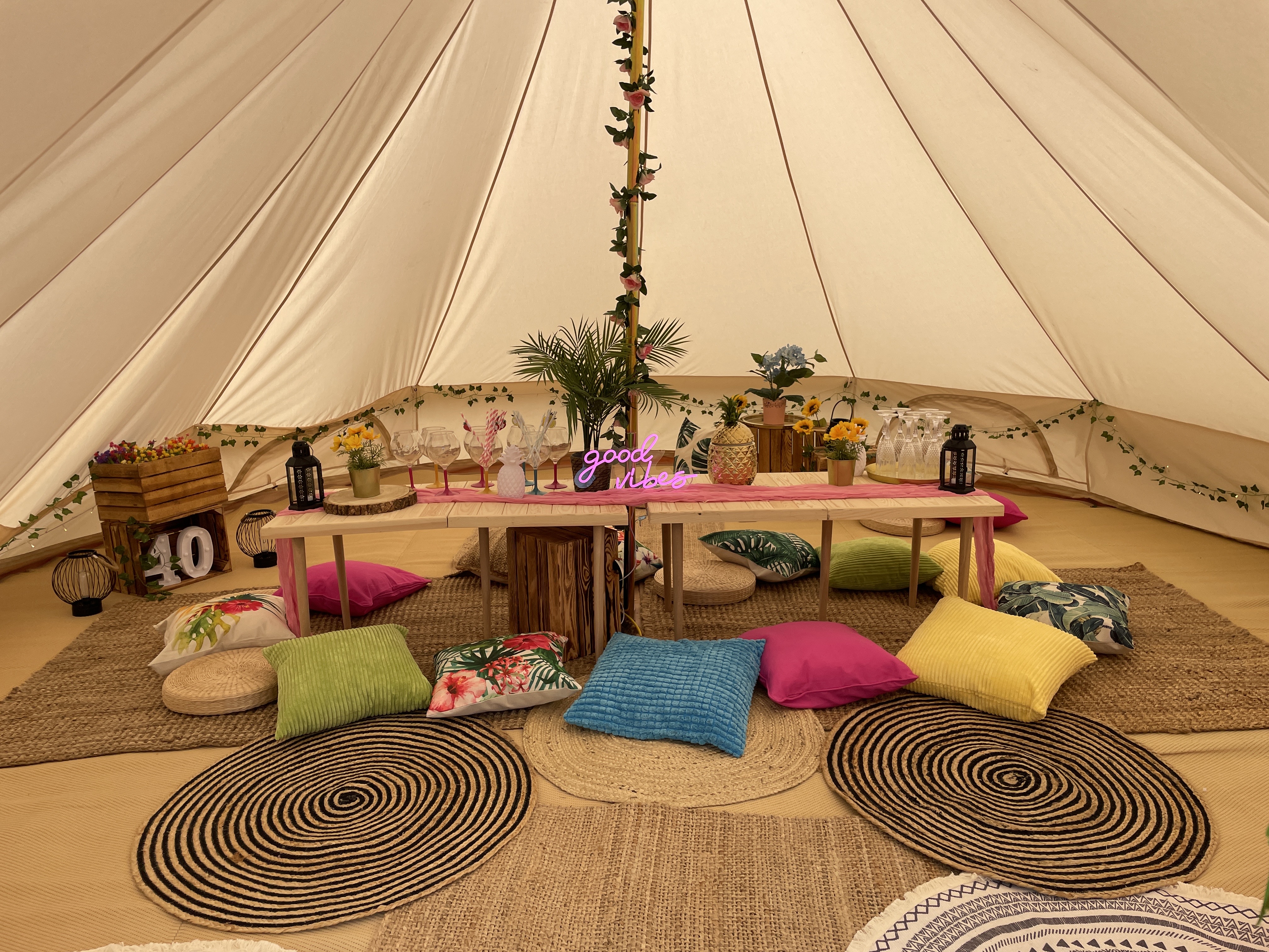 Tropical Ibiza Chill Out 6-Meters Bell