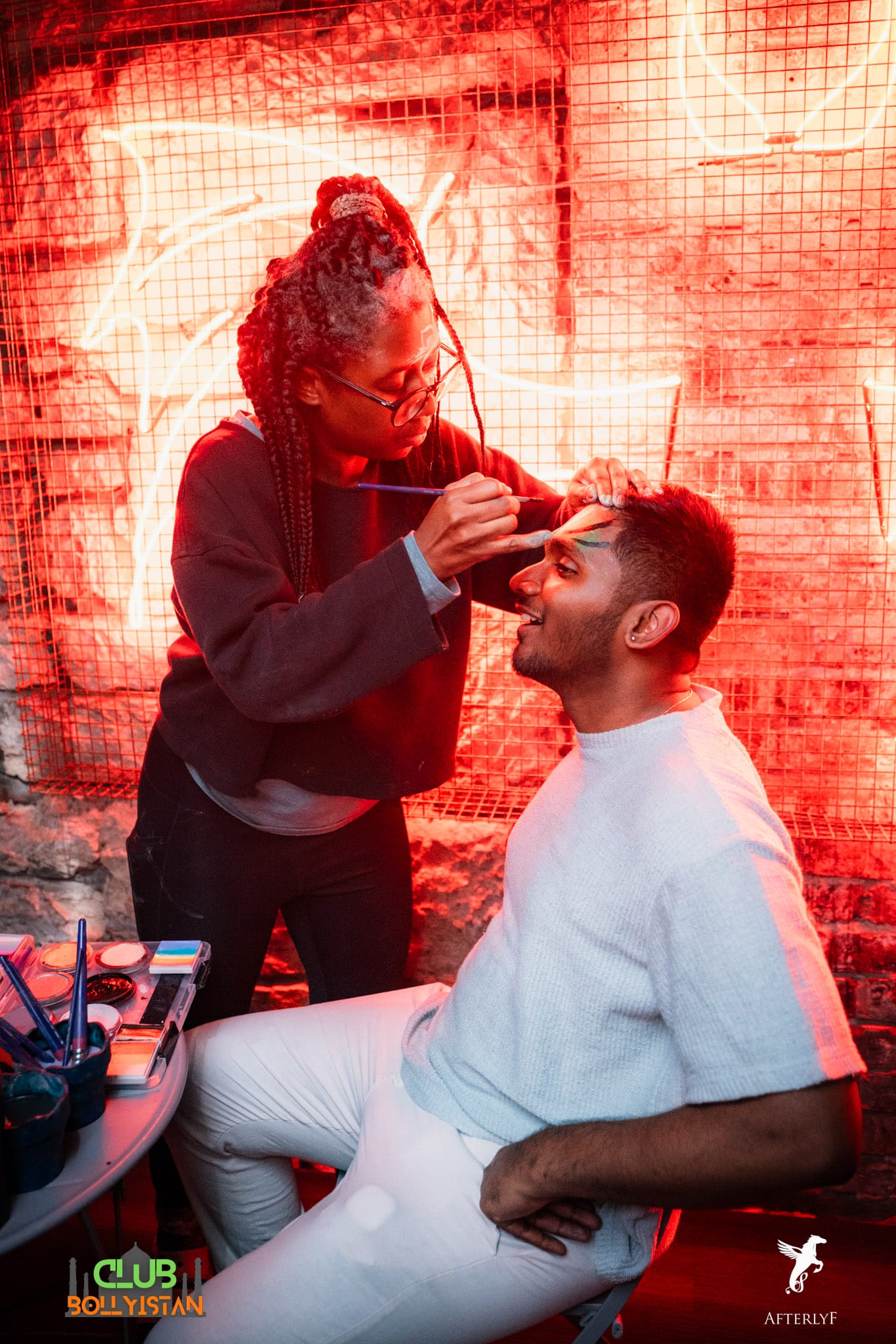 Colourful & Glittery Face Painting For All Ages