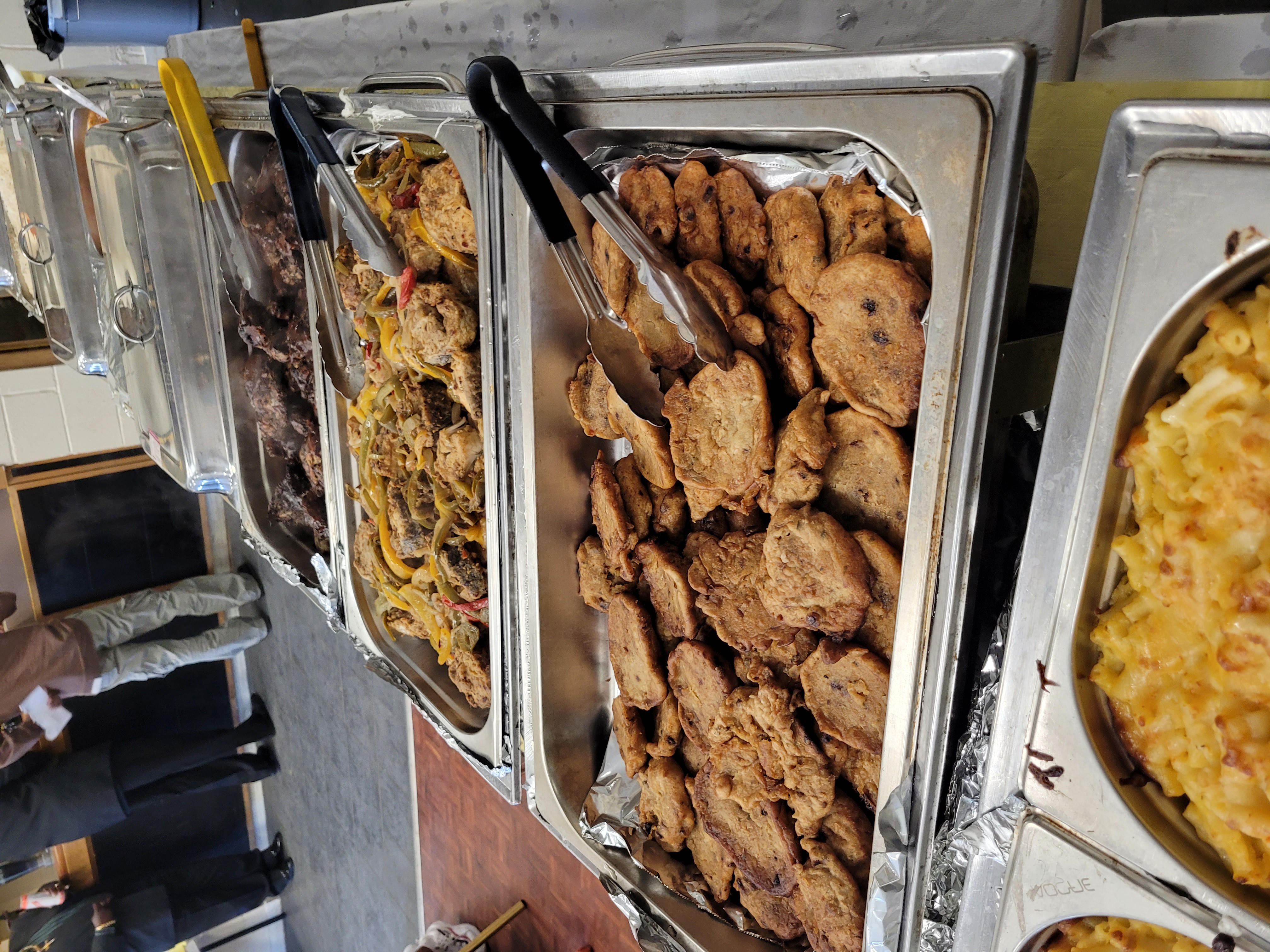 Serving the Best Caribbean Hot Buffet