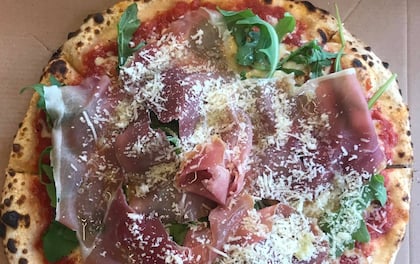 Italian Style Gourmet Sourdough Wood Fired Pizza