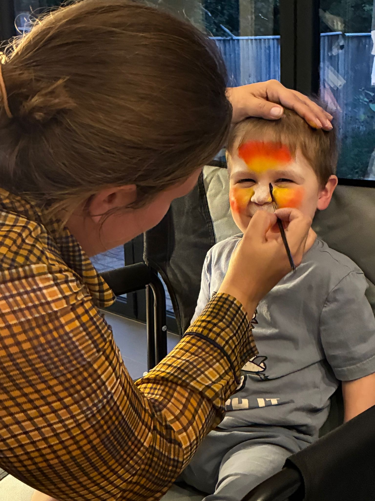 Colourful & Sparkly Face Painting