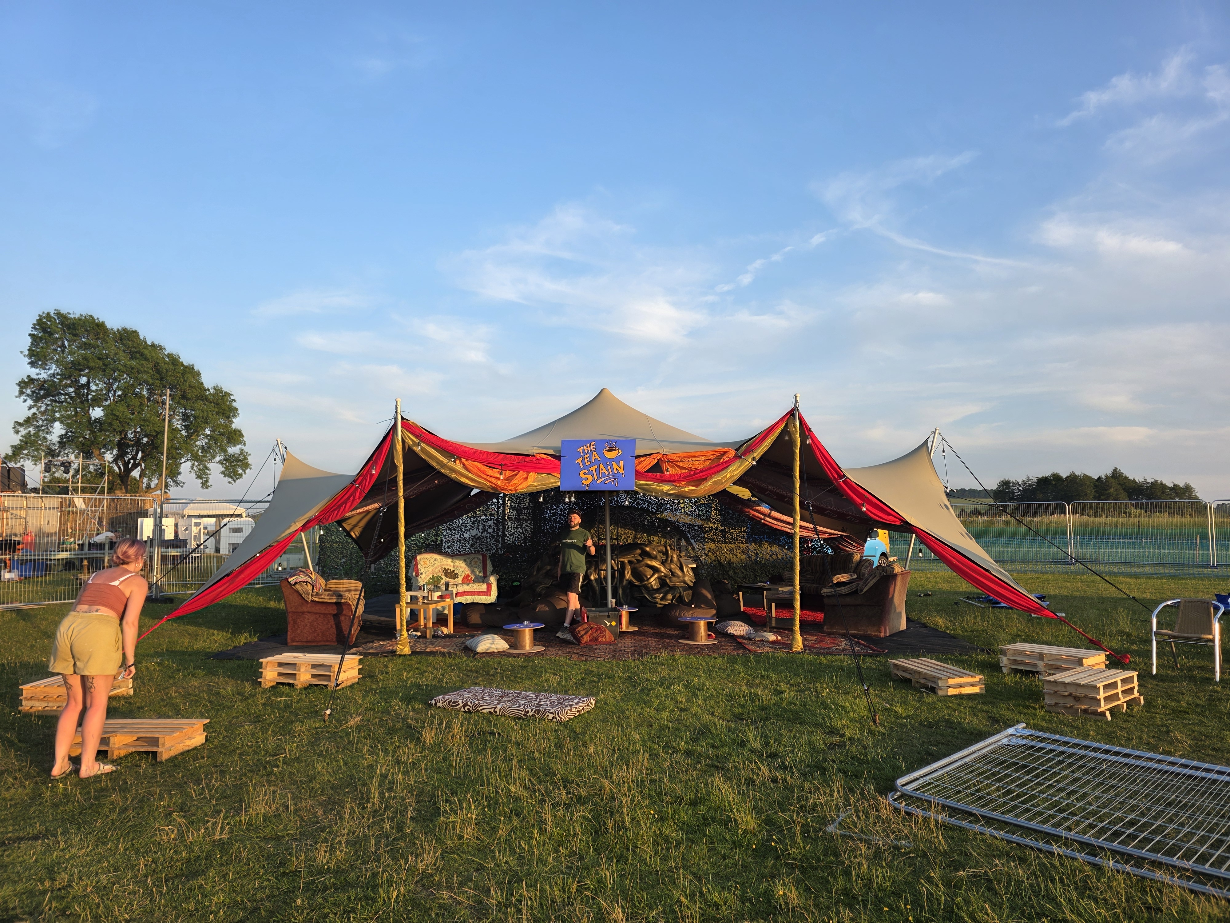 10.5m x 7.5m Stretch Tent for Creative & Luxury Events