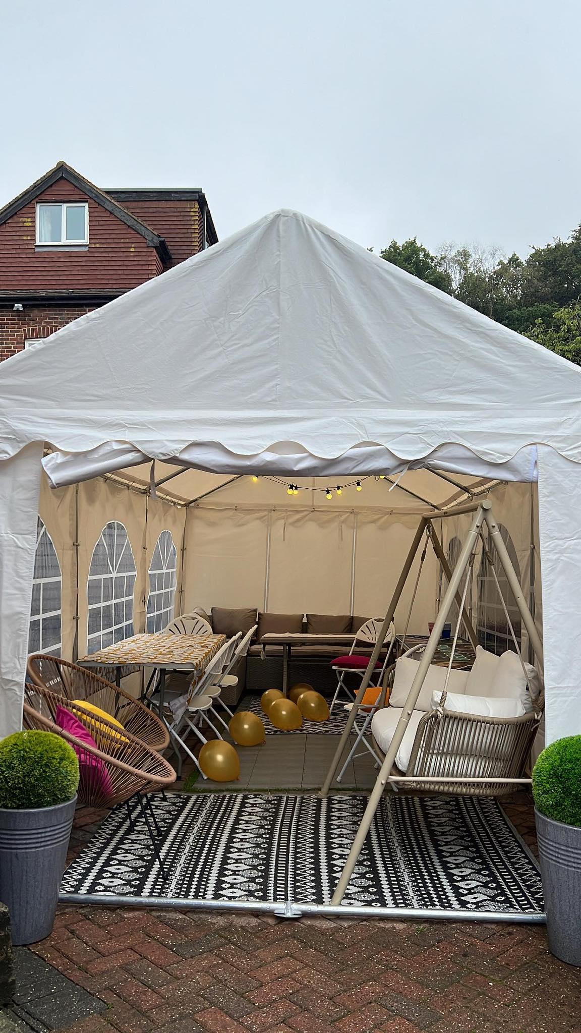 Elegant, Stylish High-Quality 3m x 6m Marquee