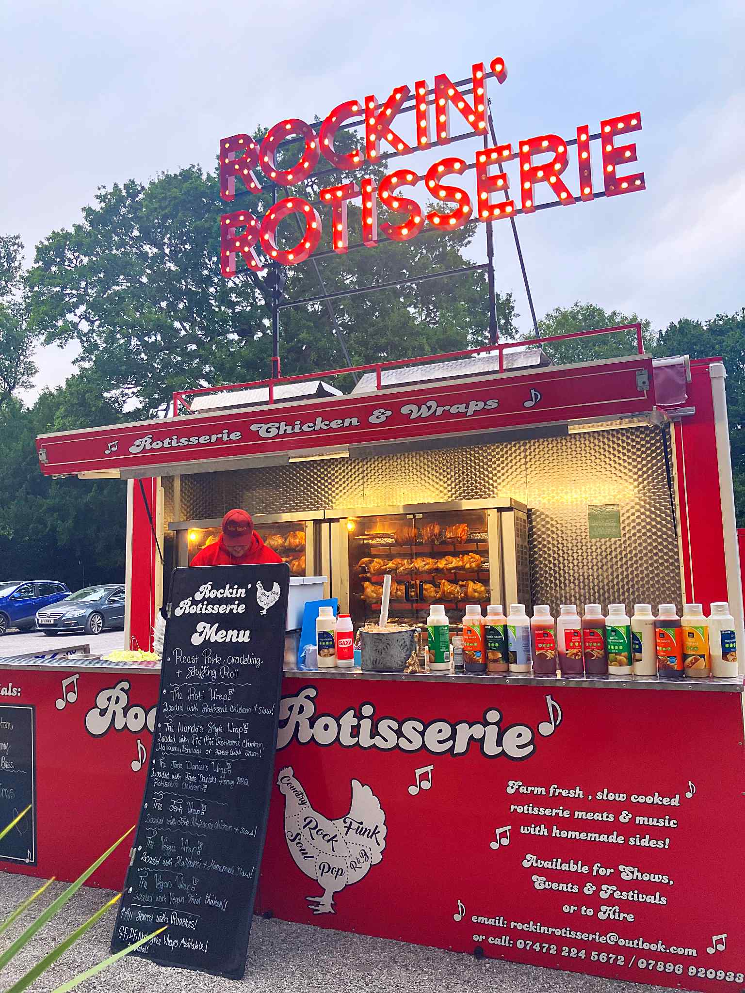 Our Signature Rotisserie Chicken & Roasties Experience