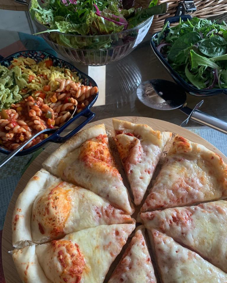 Neapolitan-Style Stone-Baked Pizza with Fresh, Seasonal Toppings