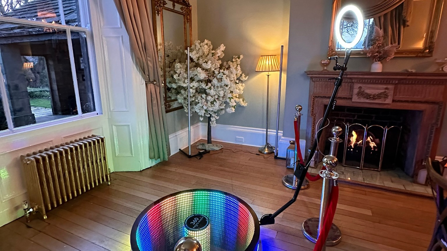 Glass 3D Infinity 360 Booth
