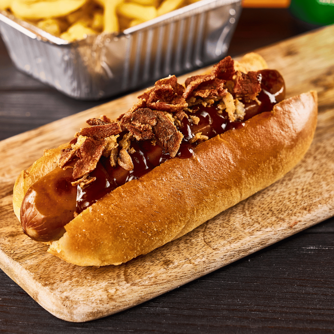 Monster Grill Food Van Serving Gourmet Hot Dogs & Loaded Fries