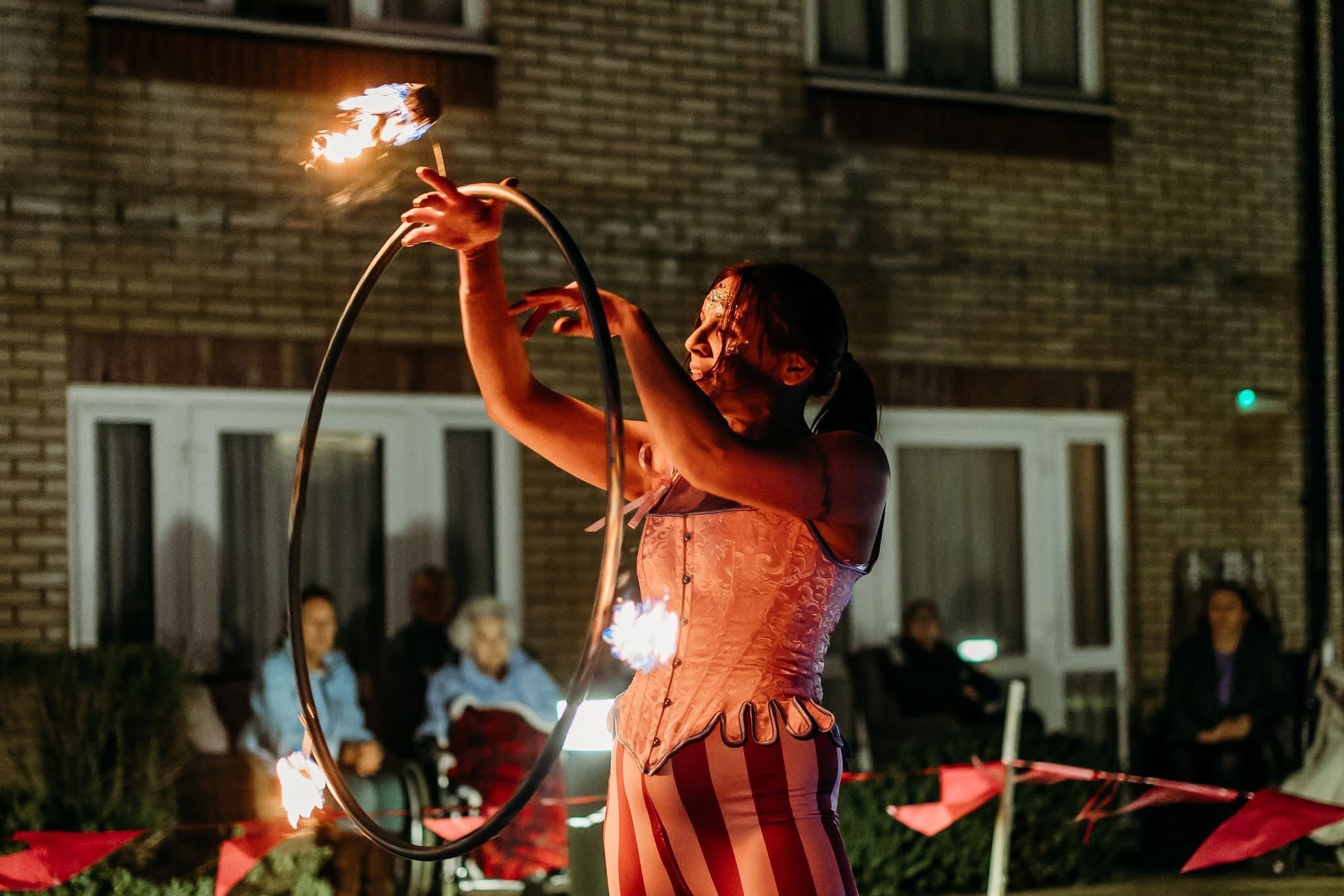 Skilled Fire Dancer for Any Event