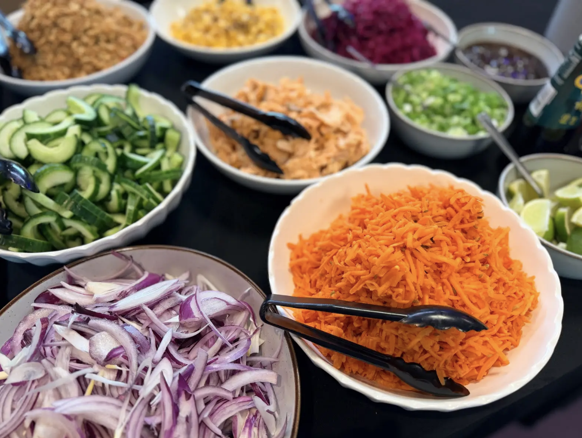 Build Your Own Burrito Bowl Bar