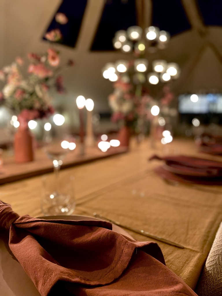 6m x 4m Styled Dinner Tent