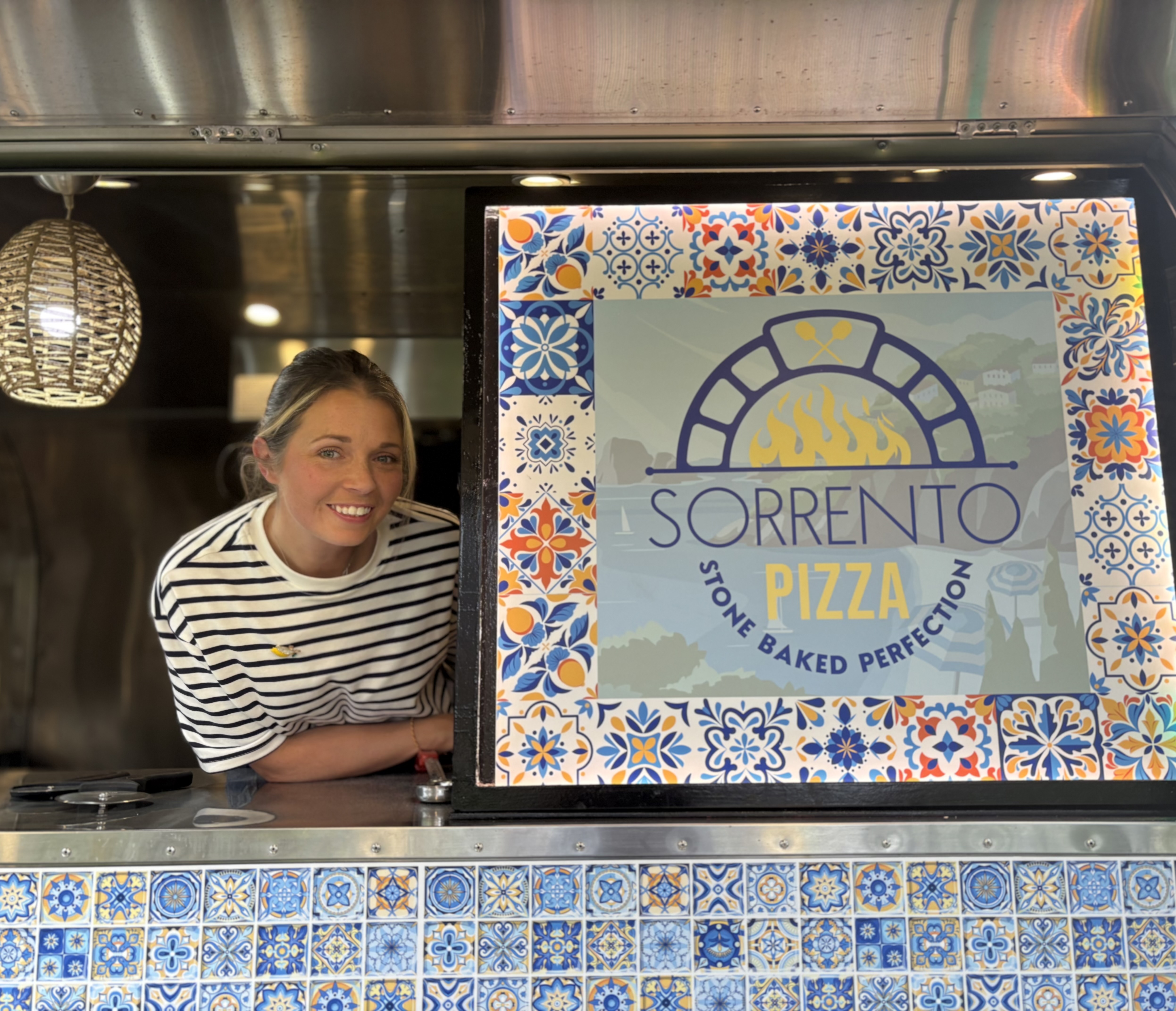 Fresh Italian Pizza Served from Our Eye-Catching Airstream Van