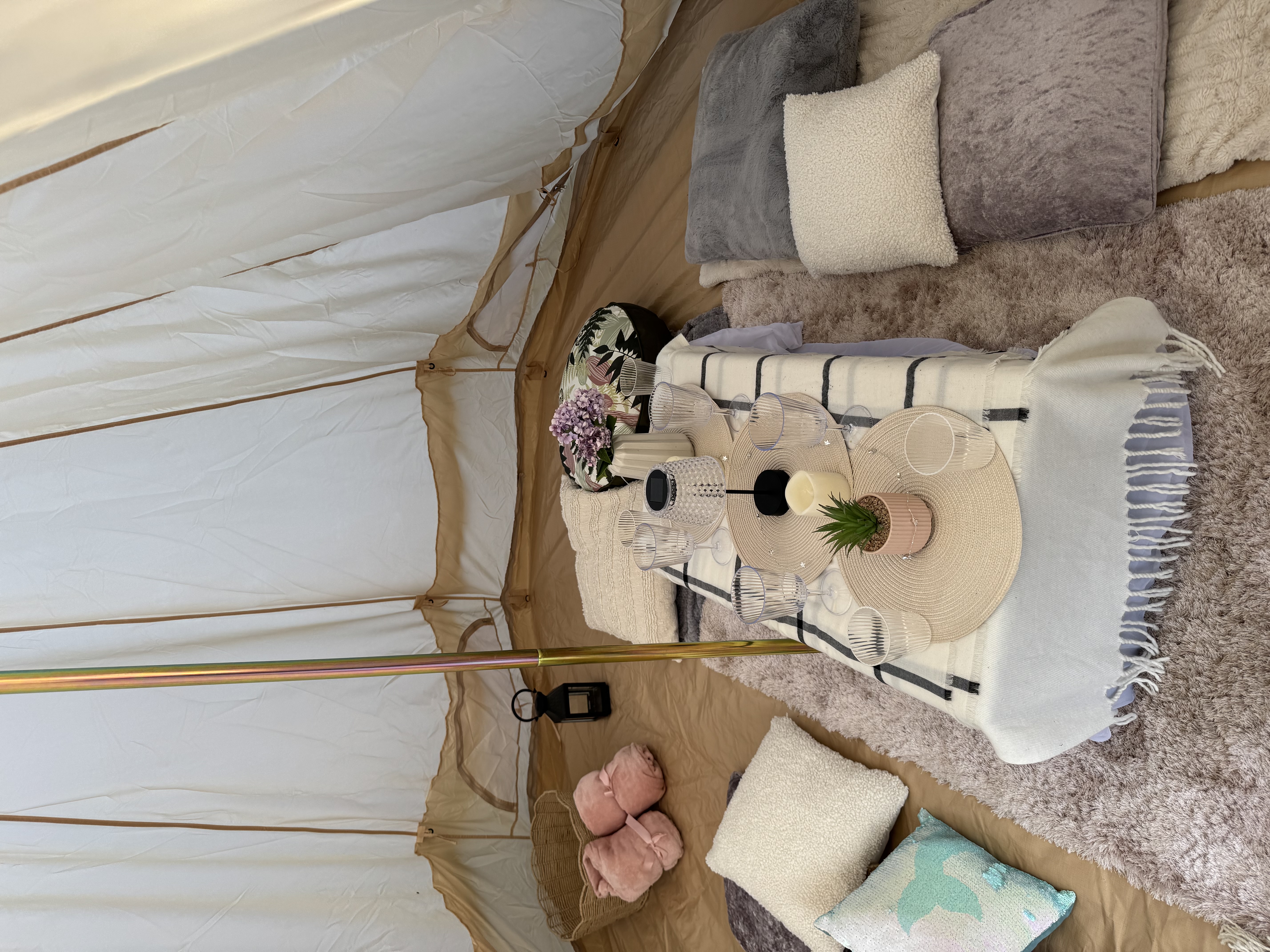 Create Magical Moments in Cosy 4m Bell Tent