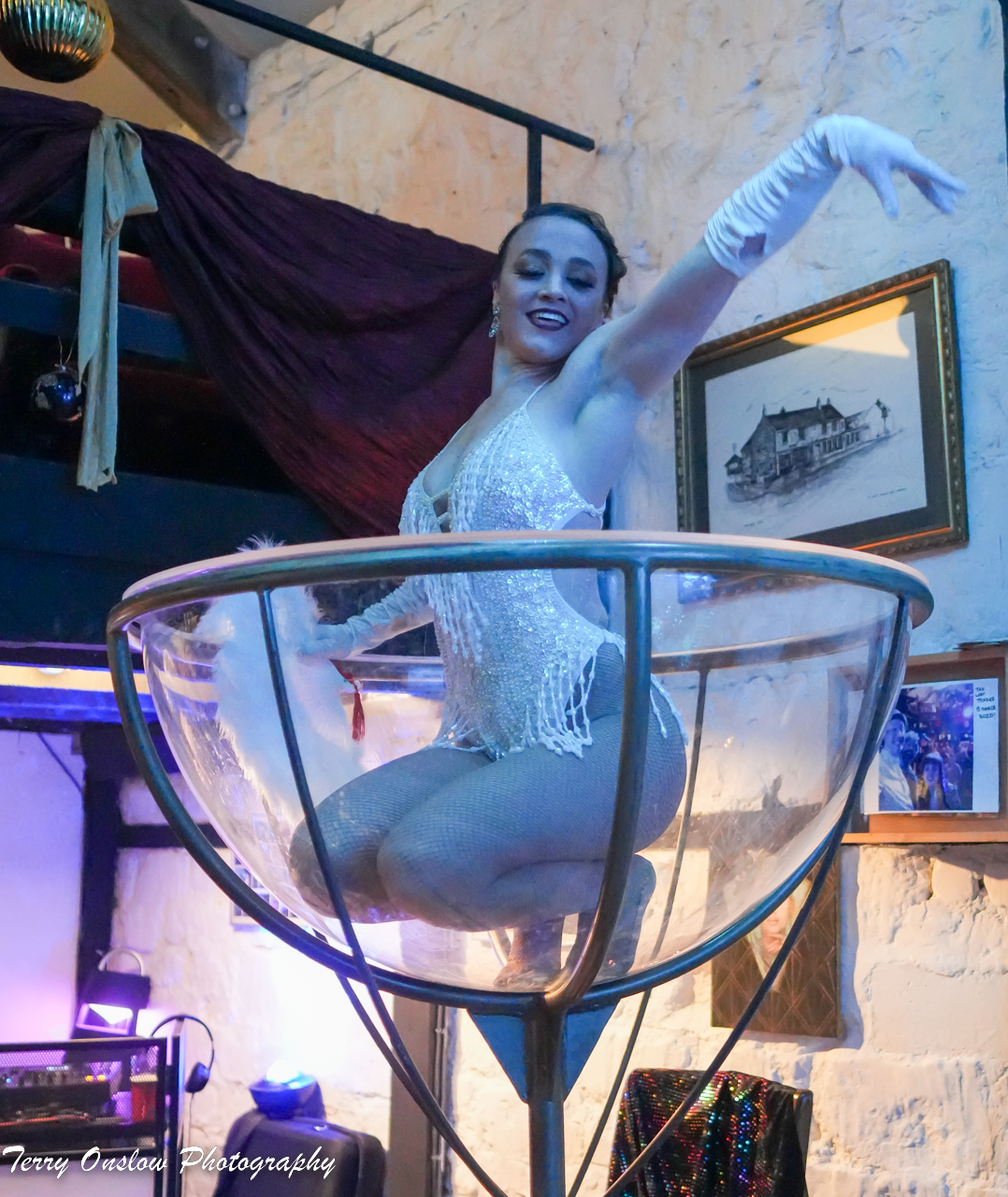 Dazzling Martini Glass Performance