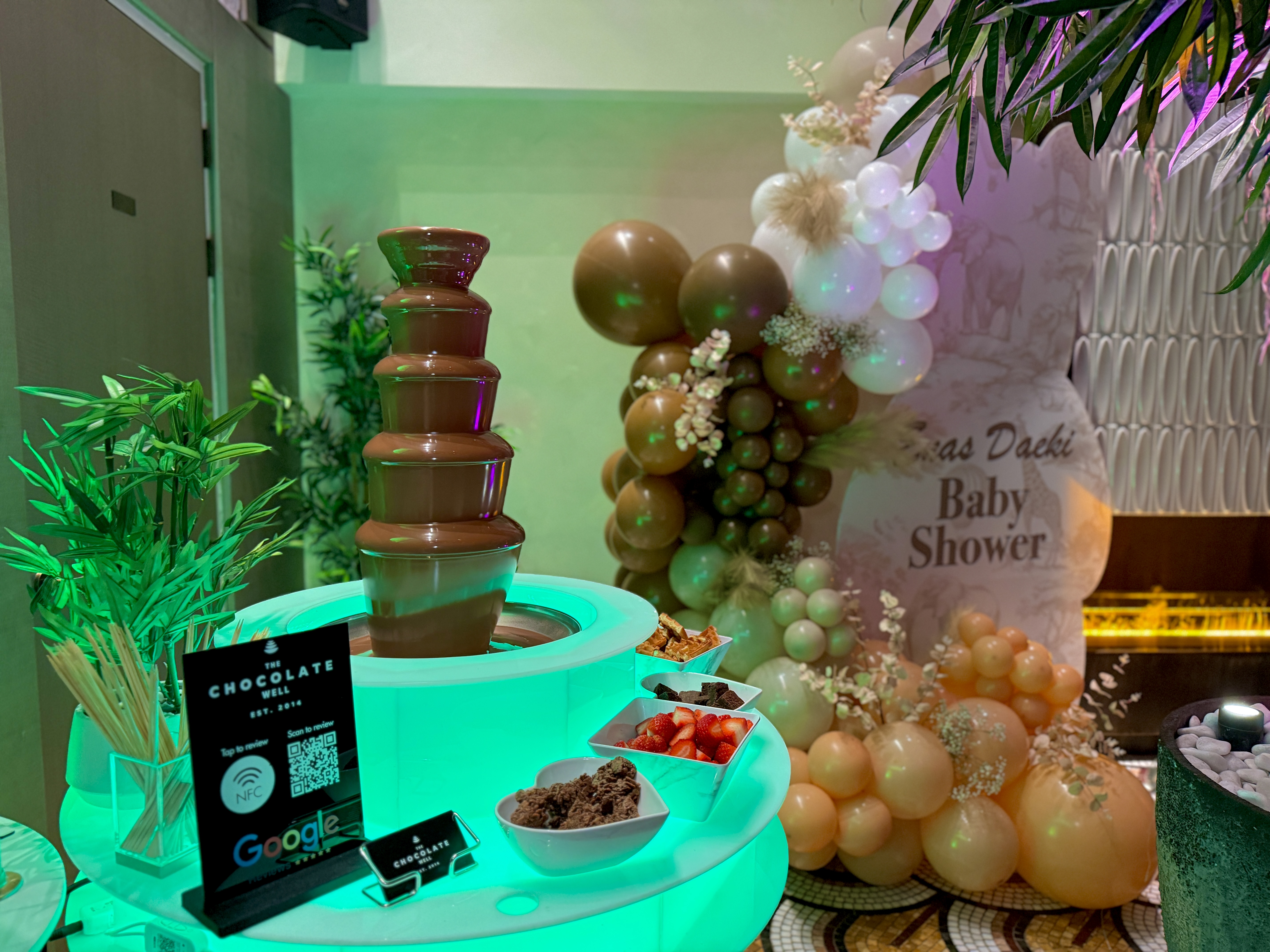  5 Tier Chocolate Fountain with 7 Dippings