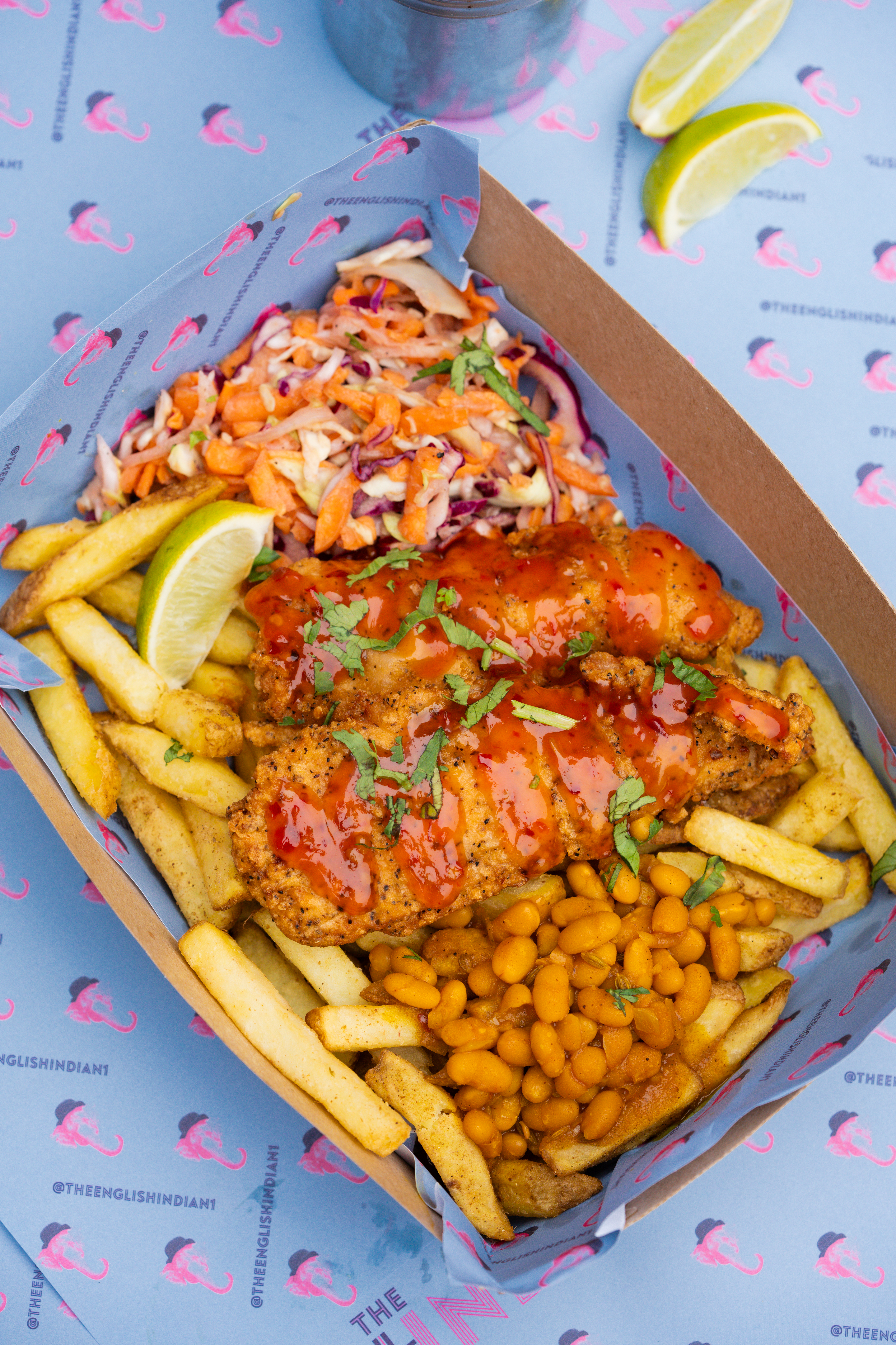 Indian Style Chicken & Chips - Crispy, Tasty, Irresistible!