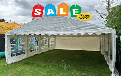 6m x 8m Marquee hire
