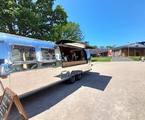 Vintage 1972 Airstream Ambassador Bar is Ready for Your Event