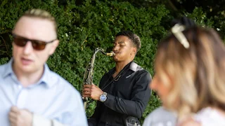 A Versatile Solo Saxophonist Performing Classic Pop Hits & More