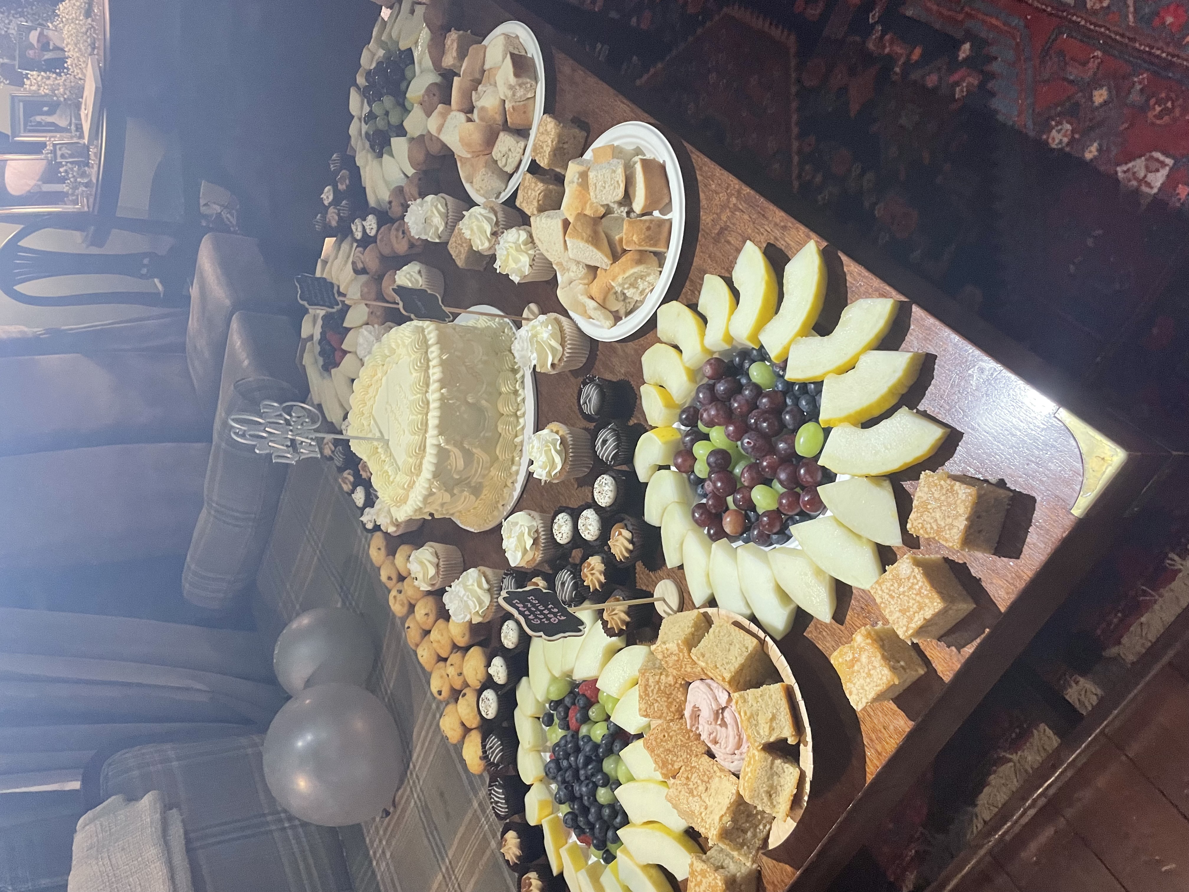 Grazing Table Menu – British & Mediterranean Fusion