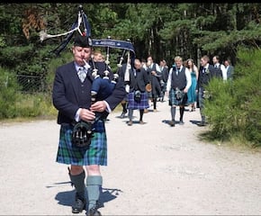 Pipe Major Drew Sinclair - A Wonderful Touch of Scottish Tradition 