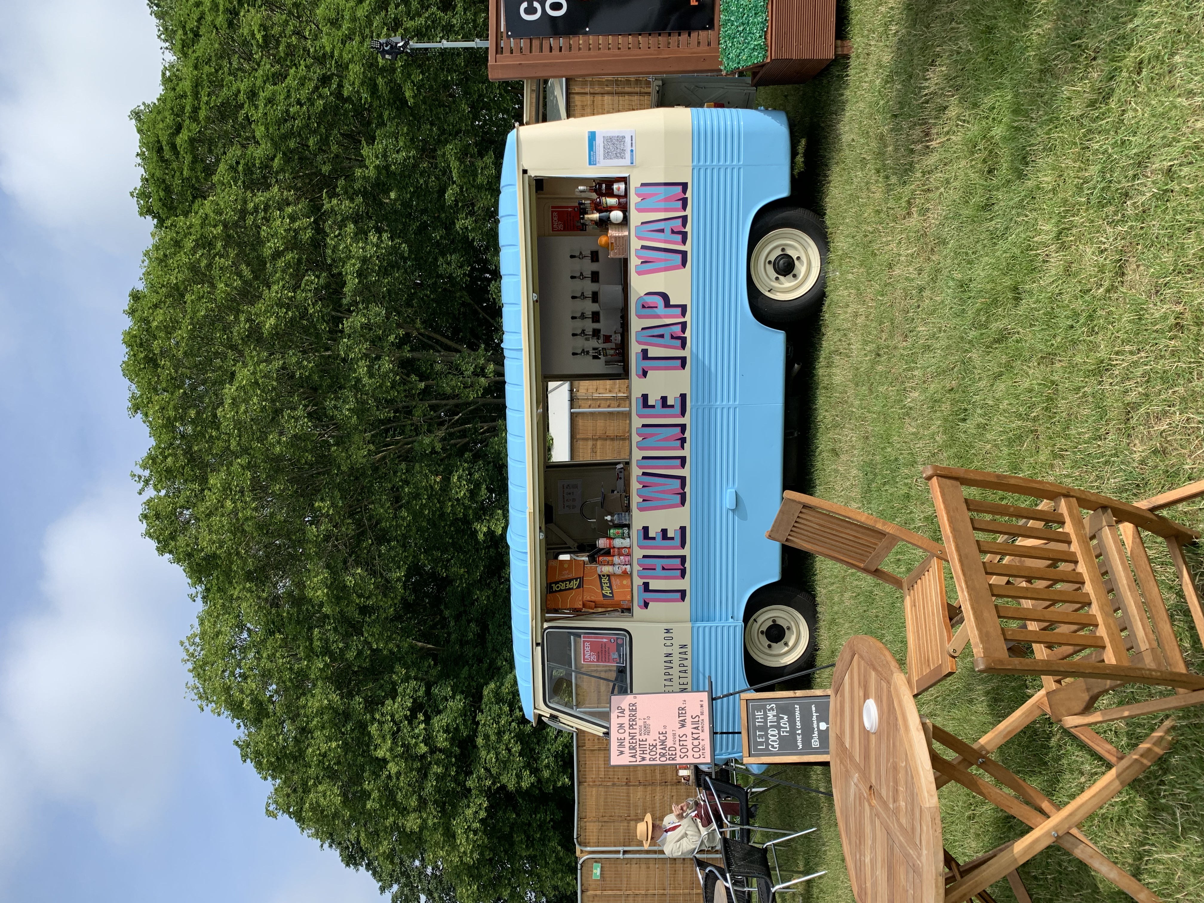 All-Inclusive Bar Service from a 1970's Van