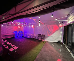 Premium 4m x 8m Marquee with 2 Free LED Letters or Numbers