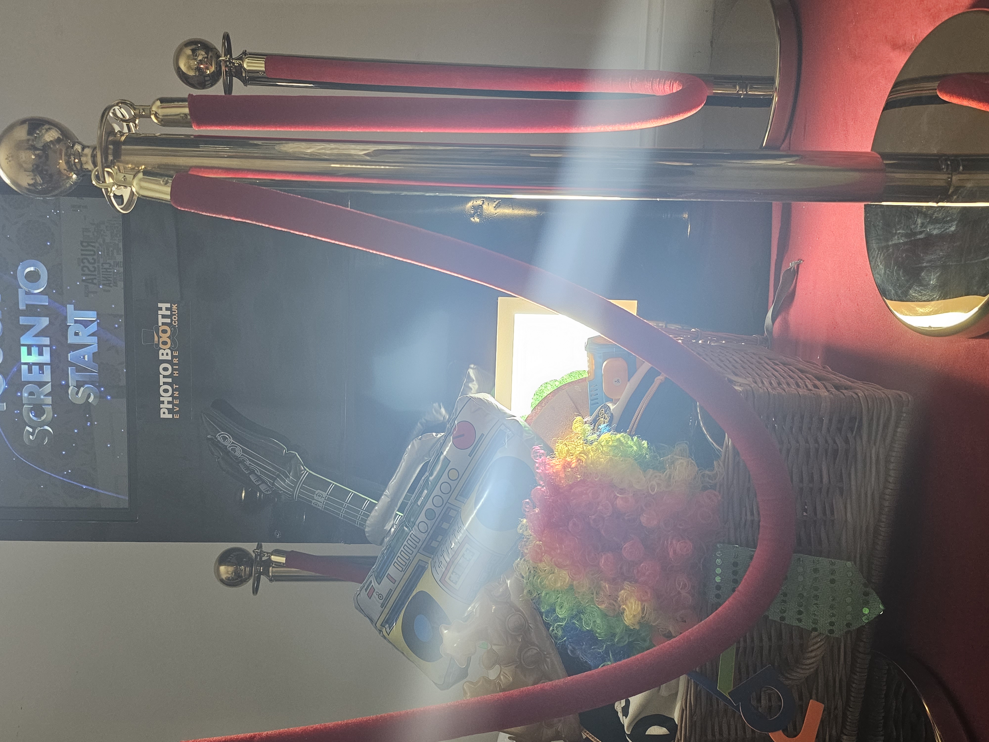 Compact Photo Booth With Prints & Extras Available