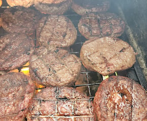 Wraps & Burgers Delights Freshly Cooked on Charcoal BBQ