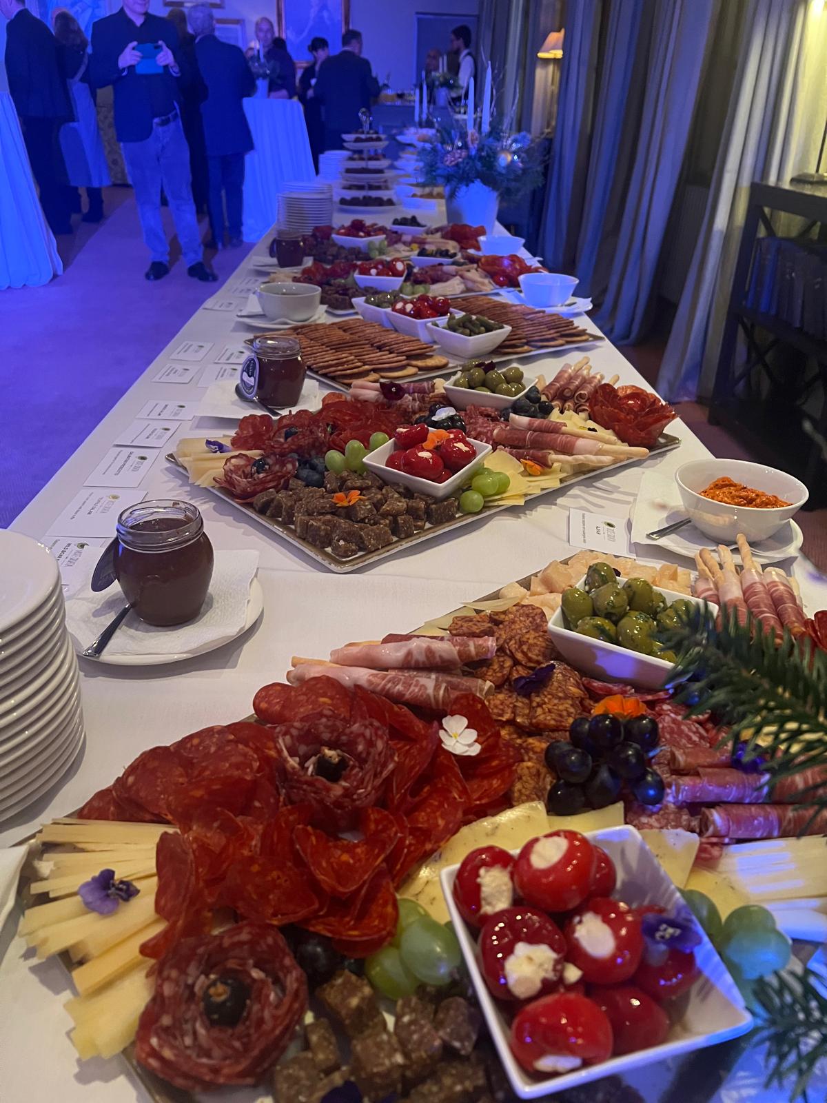Grazing Table with Borough Market Charcuterie & Cheese Selection