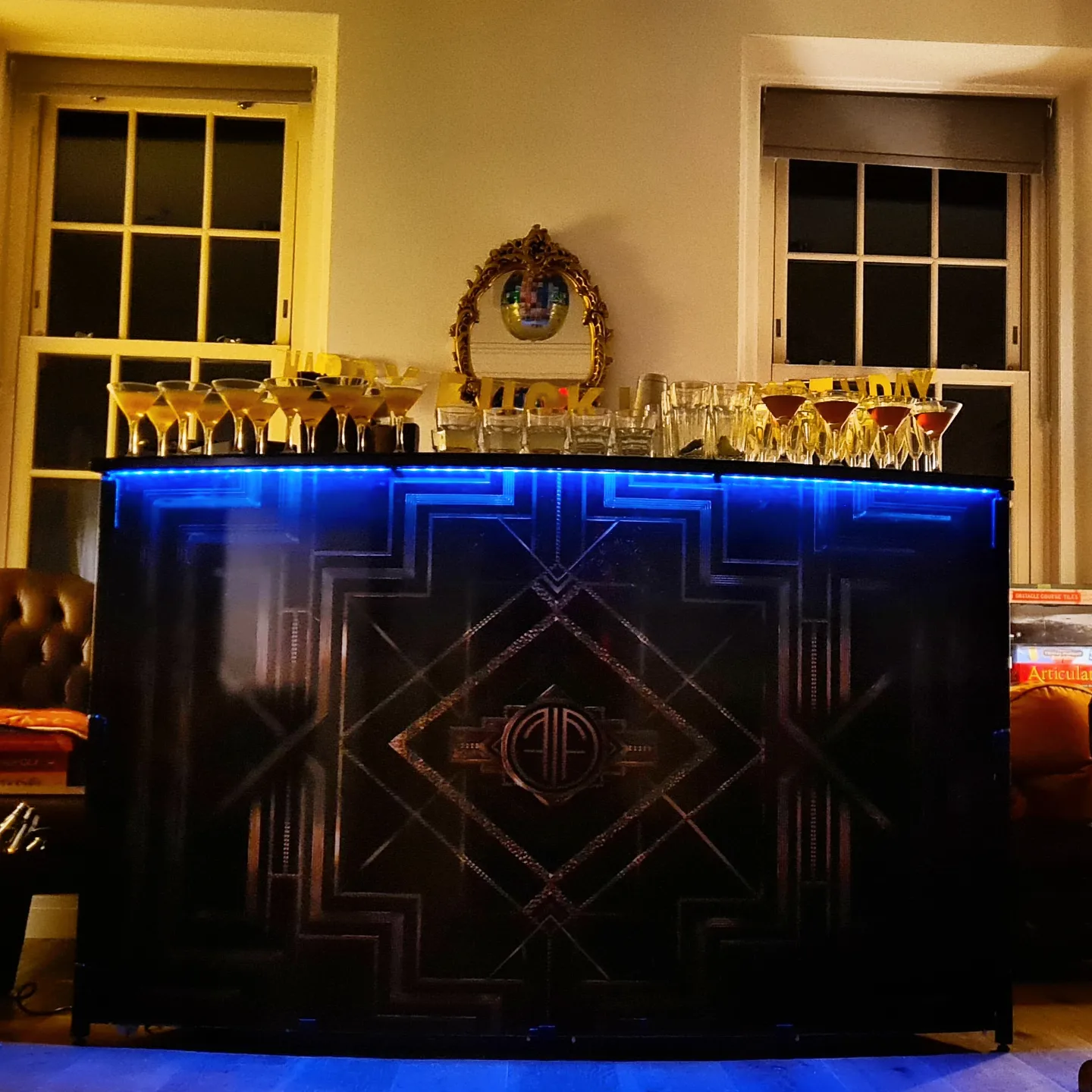 Gatsby Themed Roaring 20’s Cocktail Bar