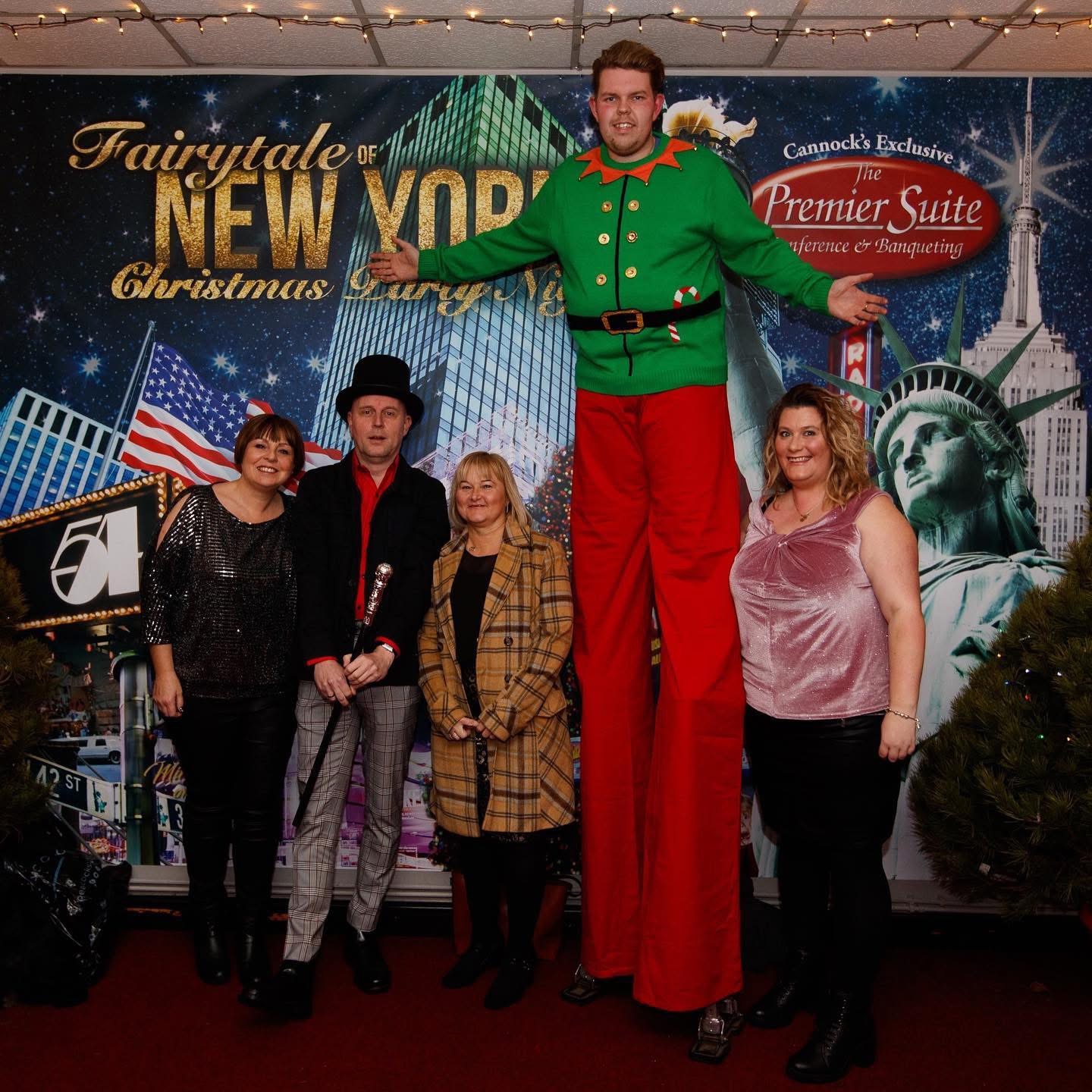 Multi-Costume Stilt Walker For Any Event