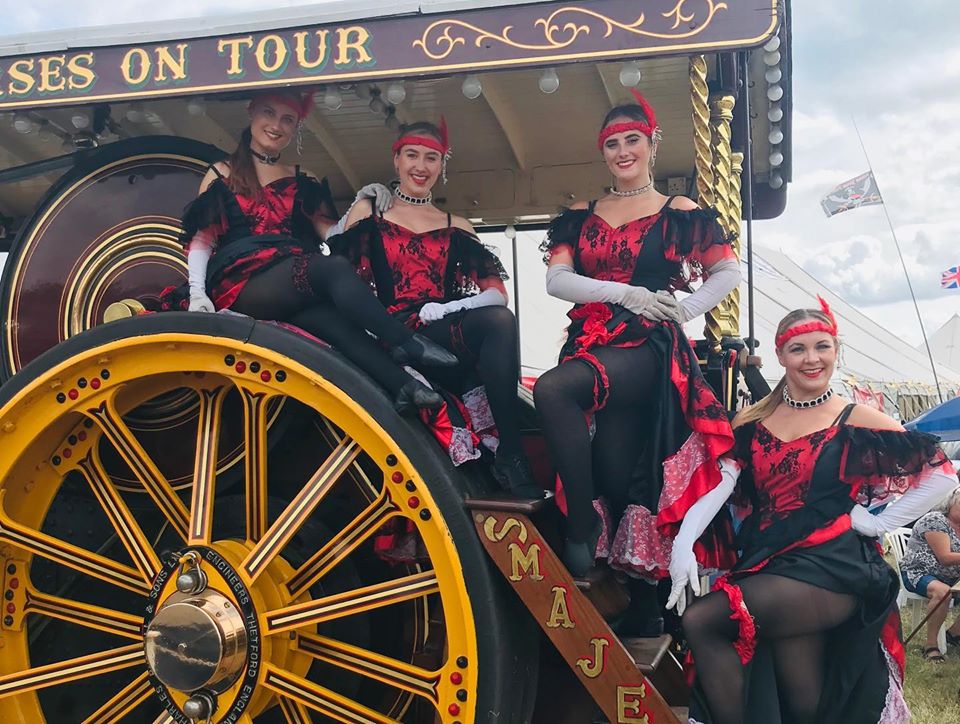 High Kicking Can-Can Dancers for Vintage & Moulin Rouge Themed Events