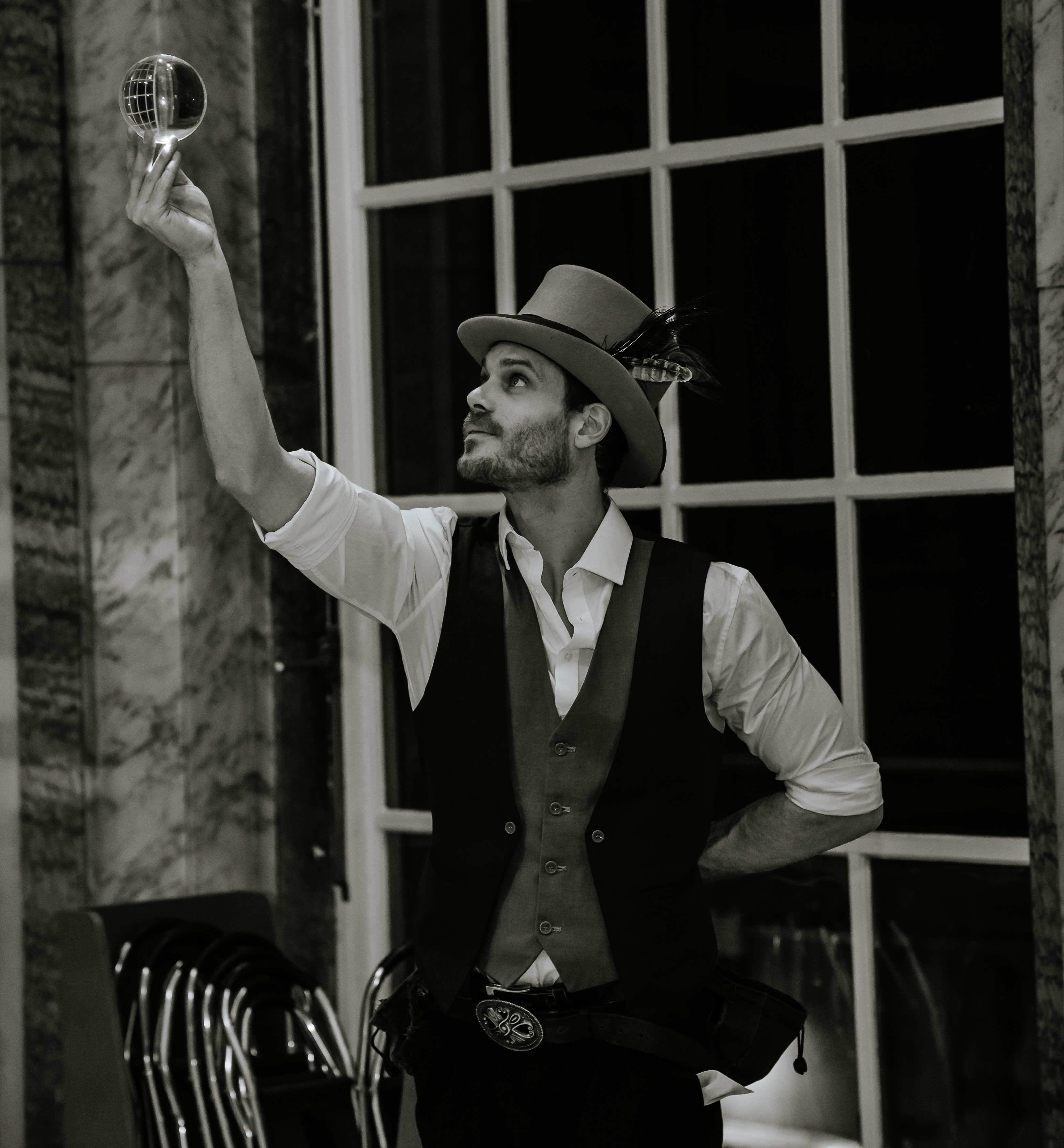 Crystal Ball Entertainer For Your Event