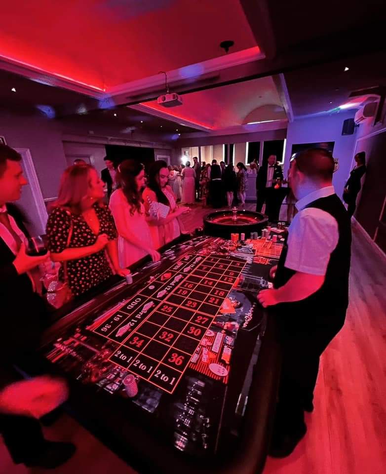 Roulette Table with Professional Croupier