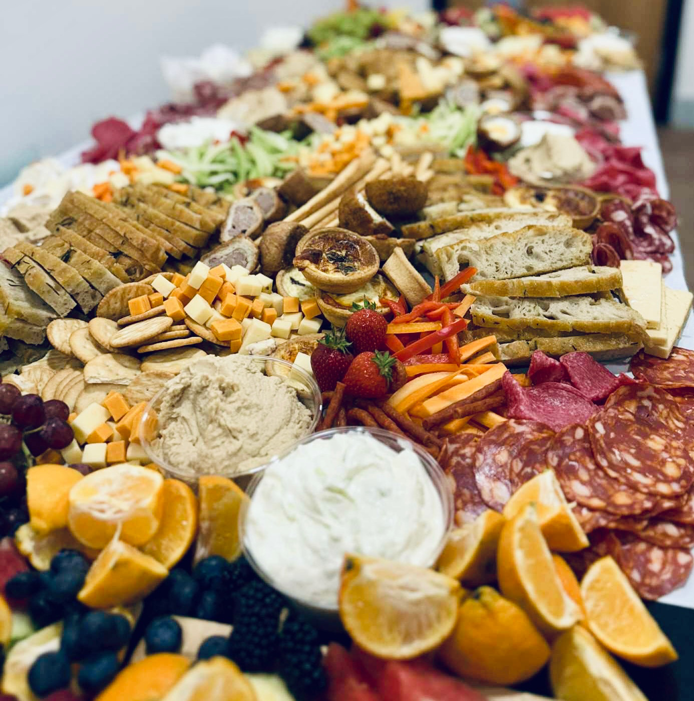 Stylish & Colourful Gourmet Grazing Table Selection