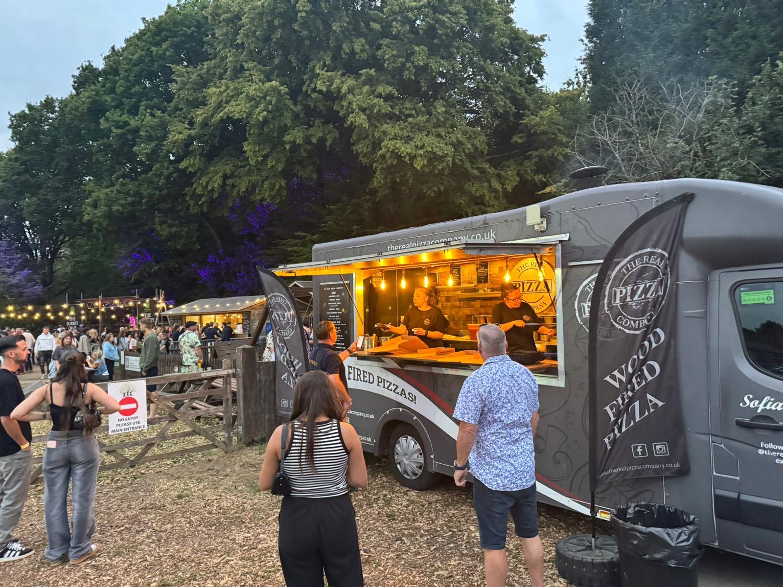 Wood-Fired Pizza Mobile Van – Freshly Made at Your Event