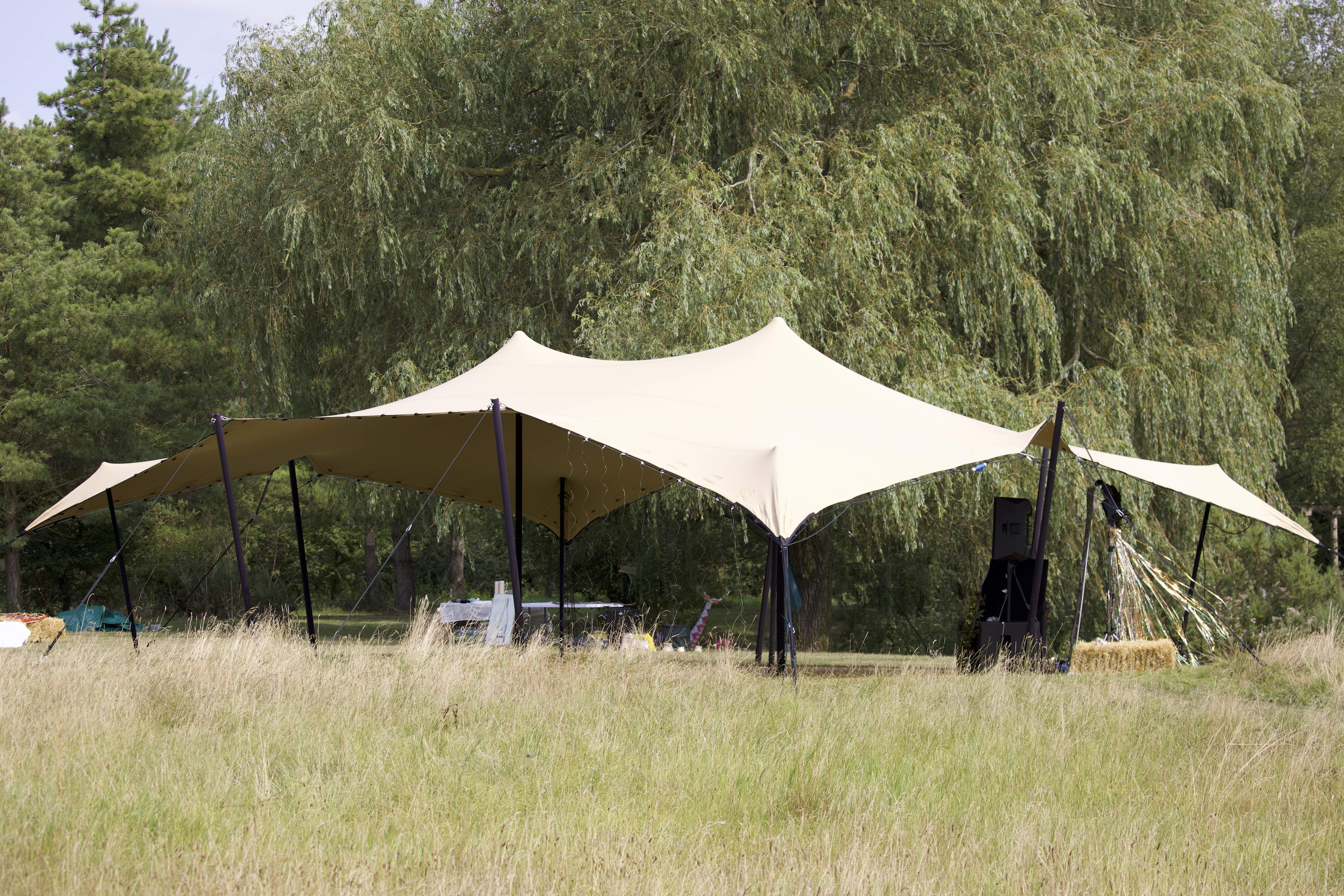 10m x 15m Chino Stretch Tent For Elegant & Spacious Outdoor Cover