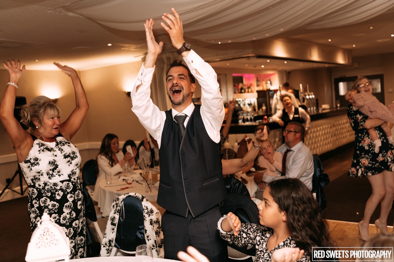 Solo Singing Waiter Delivering Unforgettable Performance